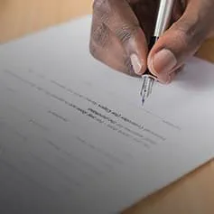 Person completing form.