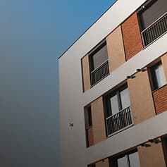 Apartment building.