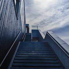 Stairs.