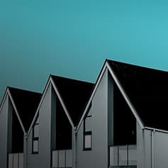 Row of terraced houses.