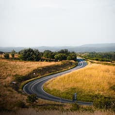 Country road.