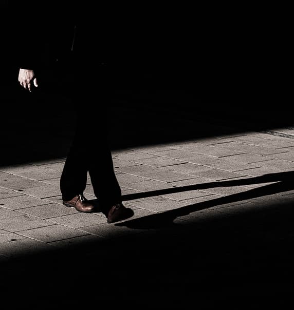 Walking.