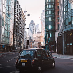 City street.