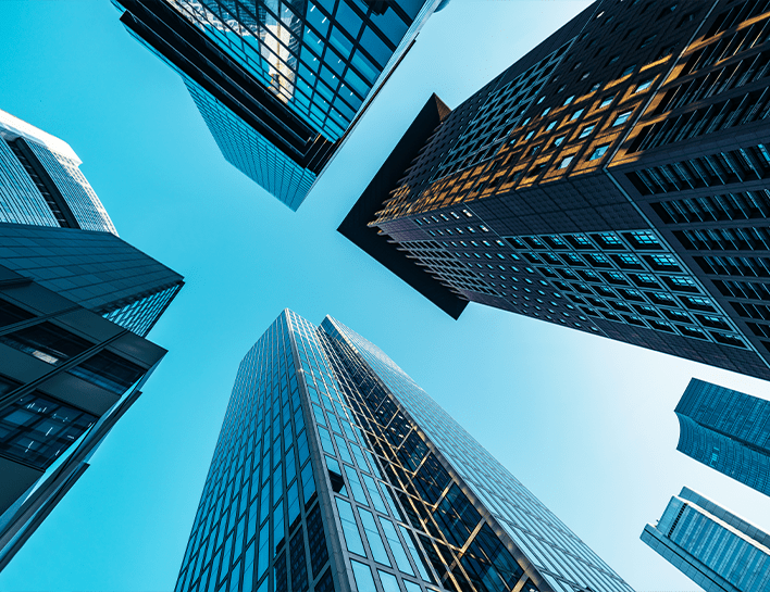 Skyscrapers. 