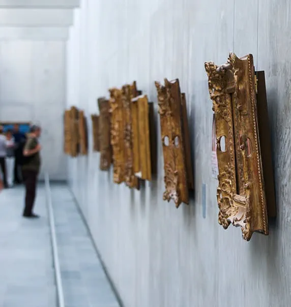 Wall of art.