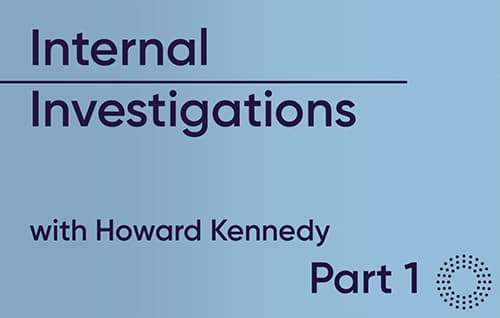 Internal Investigations Part 1.