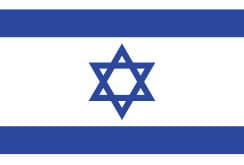 Flag of Israel.