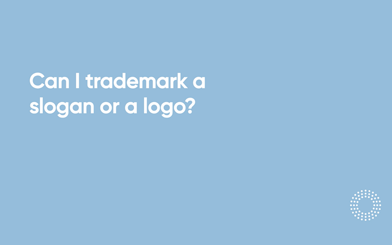 Video 9 - Can I trademark a slogan or a logo q10