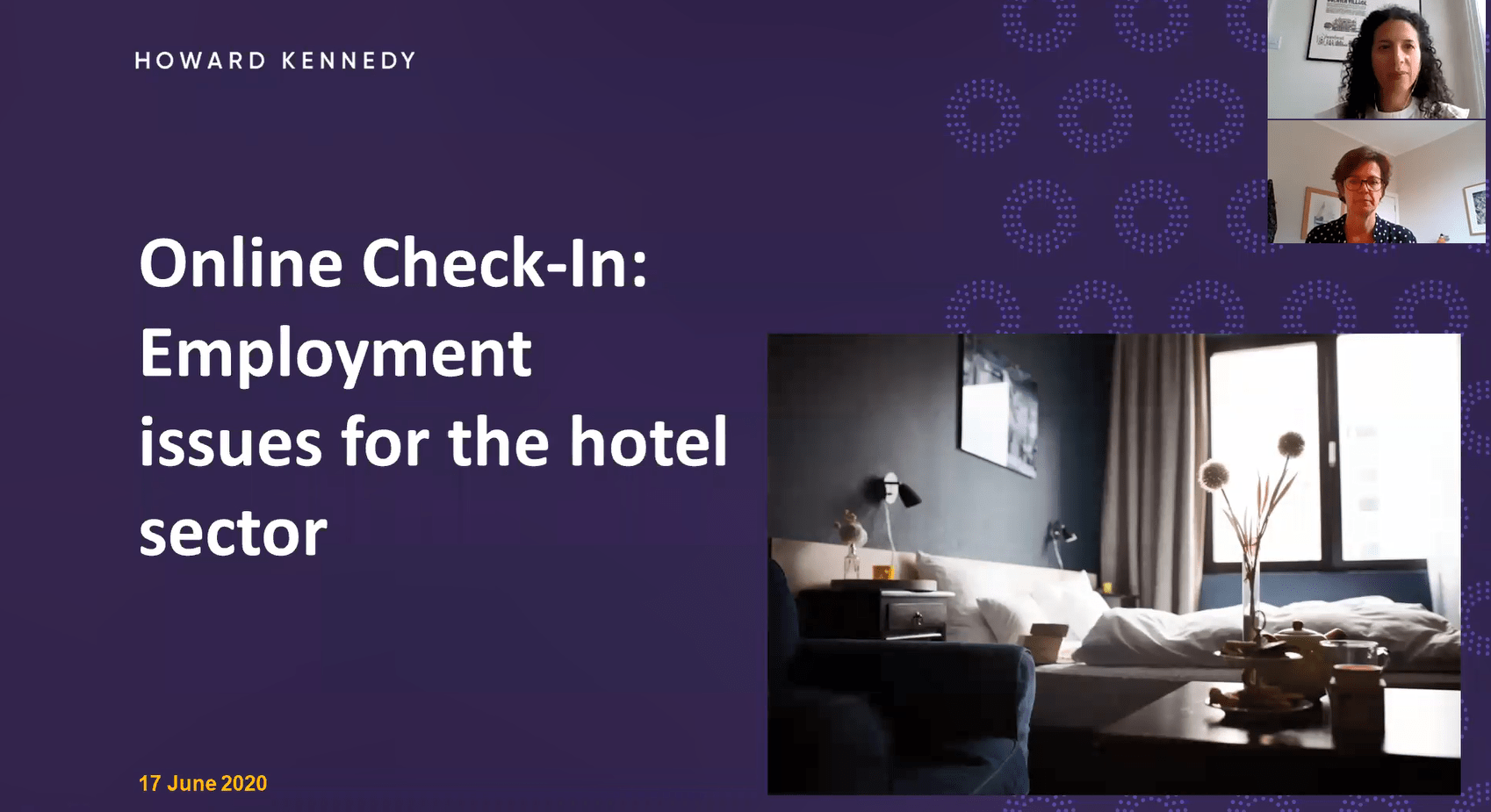 What is next on the agenda Employment considerations for the hotel industry.