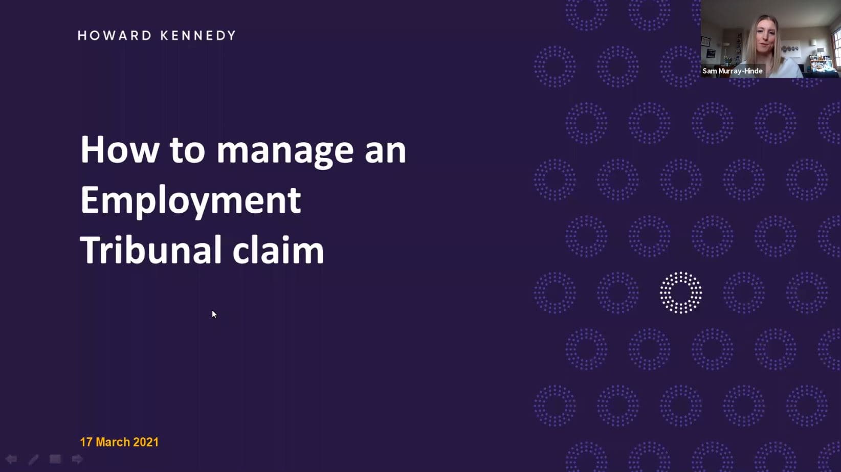 How to manage an employment tribunal claim.