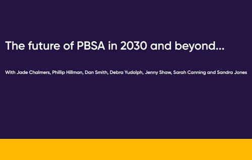 Thumbnail text reads: The future of PBSA in 2030 and beyond