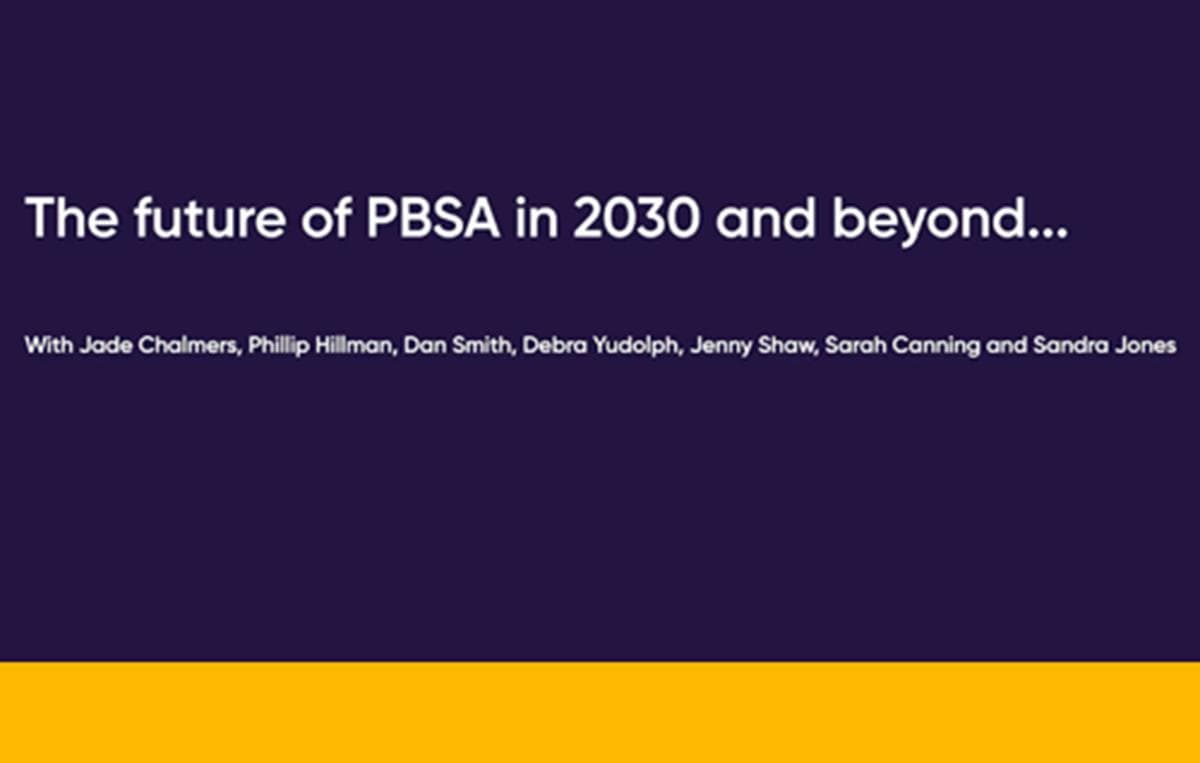 The future of PBSA in 2030 and beyond...