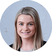 Lauren Walton headshot in circular frame 