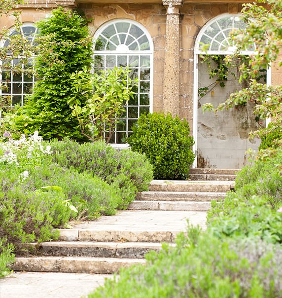 Front entrance to home.